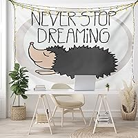 Vista 18 de Lunarable Tapiz de flores tamaño individual, racimo de flores abstractas con fondo de polinización de neón, formas de crecimiento de la naturaleza