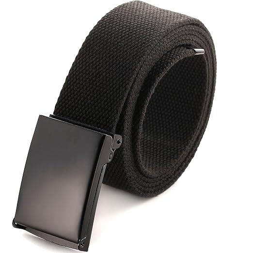 L'AIGLON woven elastic belt (BLACK×NAVY) L'AIGLON Woven Cord Belt