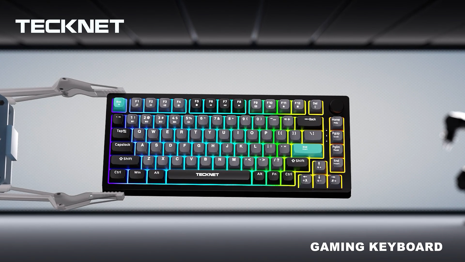 Tink☆N Amazon.com: TECKNET Gaming Keyboard, 75% Wired Keyboard, RGB