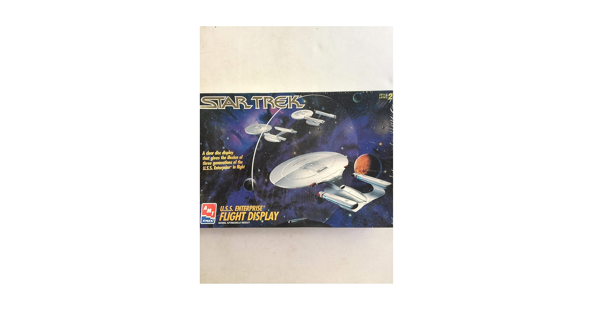 スタートレック　U.S.S.エンタープライズ　フライトディスプレイ　未開封 スタートレック U.S.S.エンタープライズ フライトディスプレイ