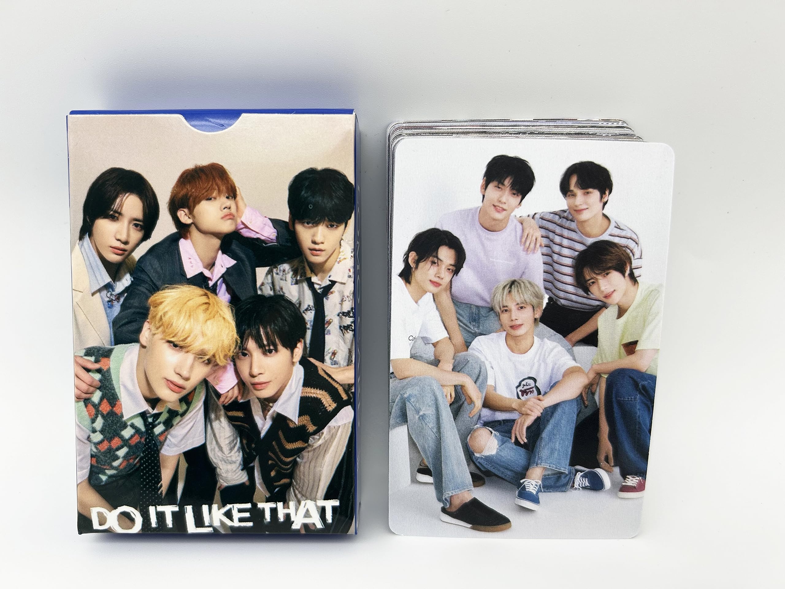 YutoTXT lomo Cards Kpop TXT LOMO Cards 55Pcs TXT Do It Like That Card TXT Photo Cards