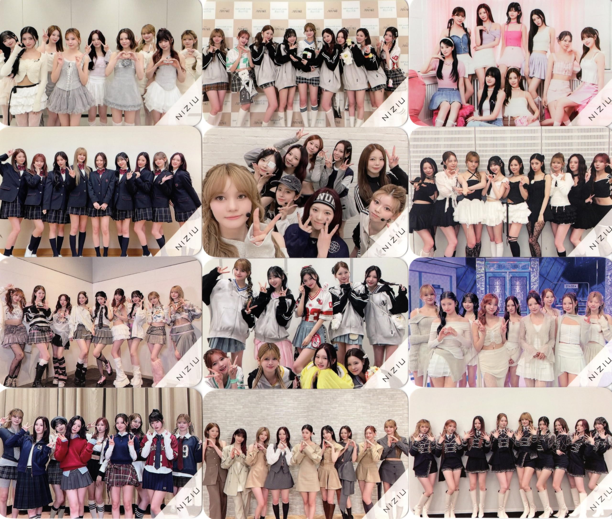 Amazon | NiziU ニジュー グッズ フォトメッセージカード