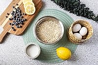 Vista 3 de Fox Run Tazón mezclador de acero inoxidable, morado, 2.75 cuartos de galón