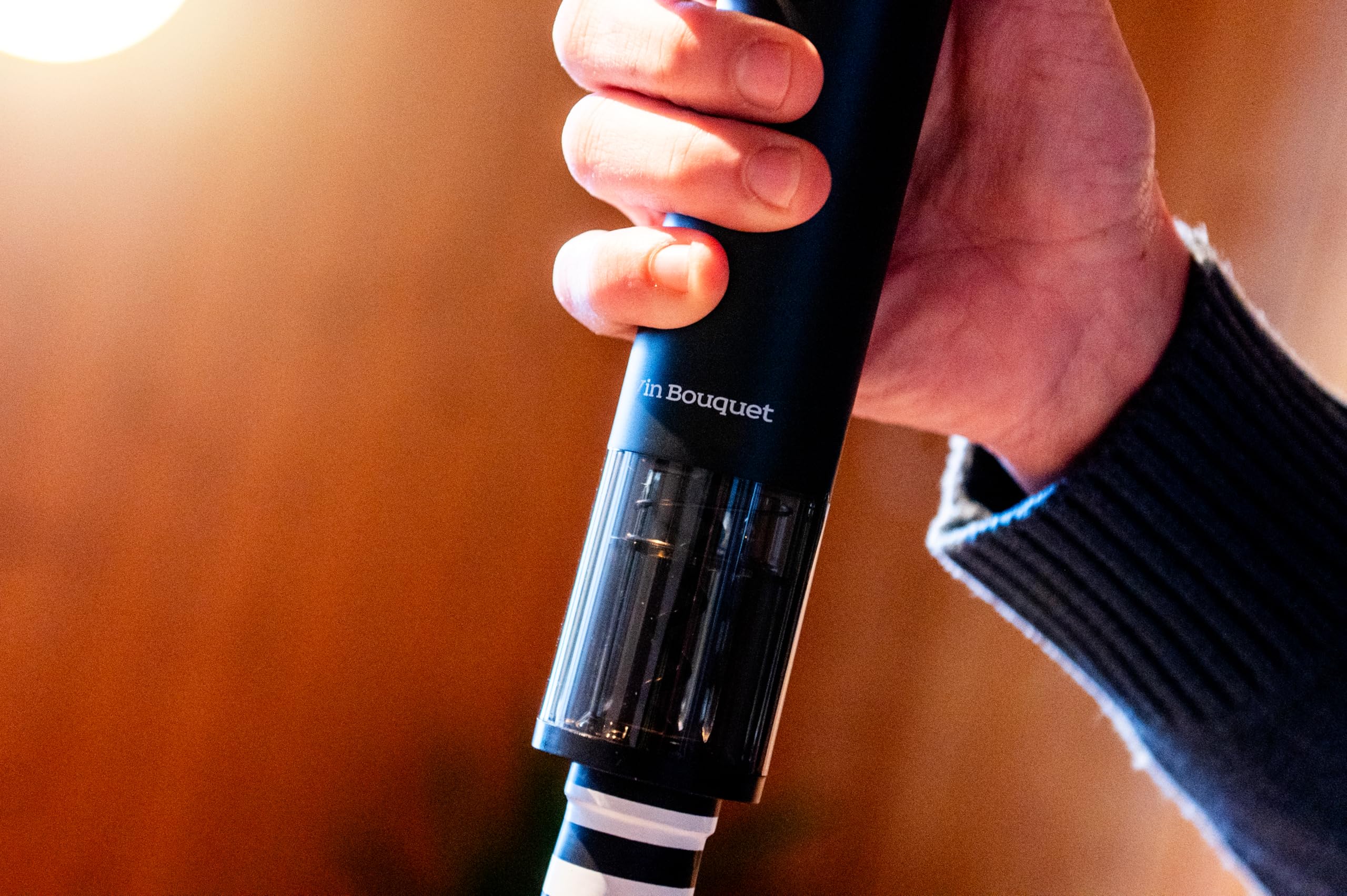 Vin Bouquet FID 002 tire bouchon électrique professionnel avec base rechargeable ouvre bouteille vin