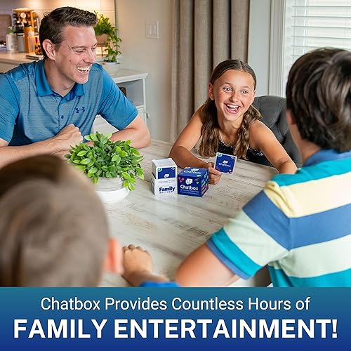 Miniatura 4 de Chatbox 200 tarjetas de inicio de conversación, juegos familiares para niños y adultos, divertidos juegos de viaje, juego de cartas para fiesta,