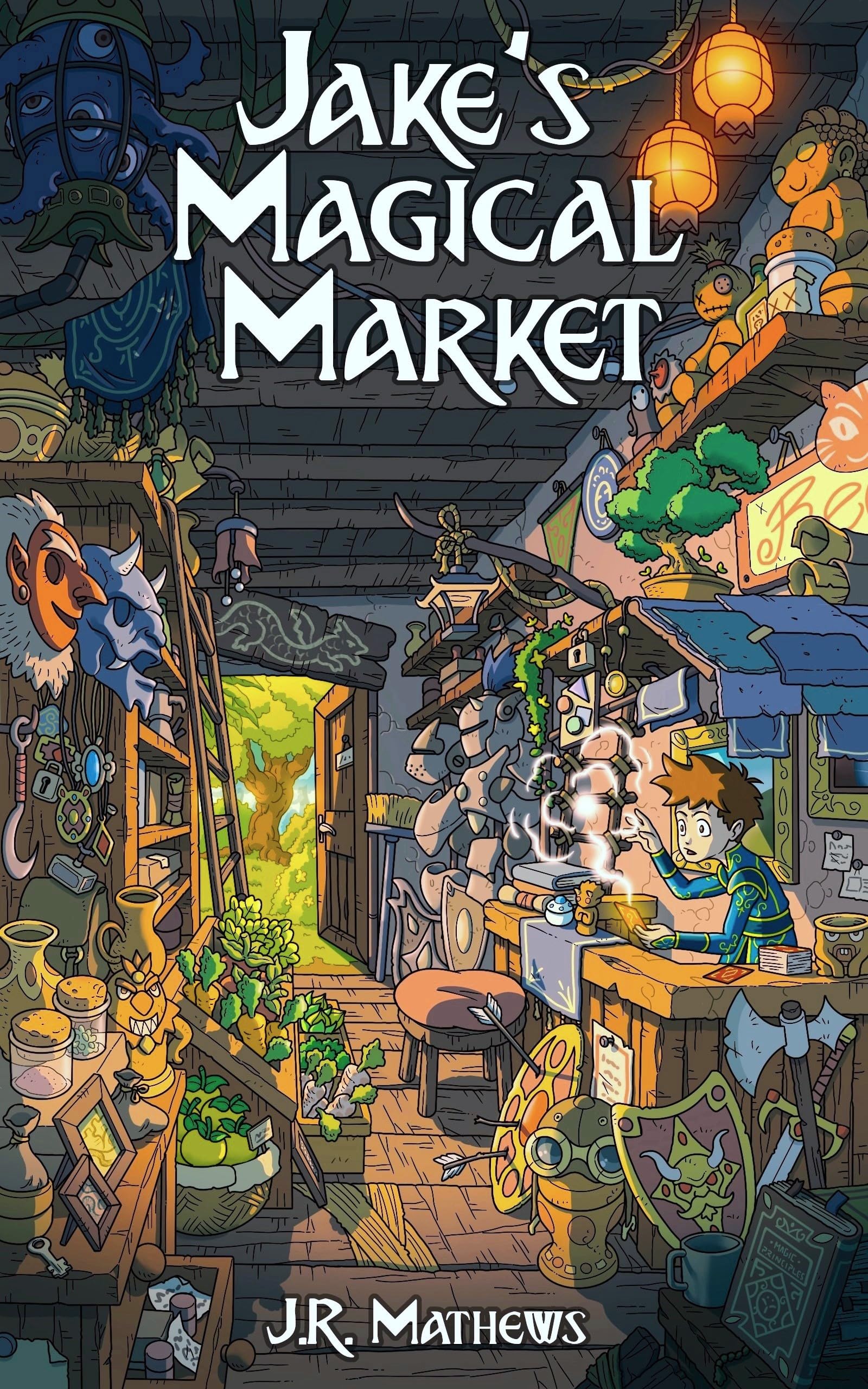 Book cover for Jake's Magical Market