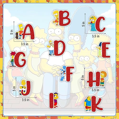 Miniatura 2 de Seyal BRT Simpson A-Z - Adhesivo decorativo para pared