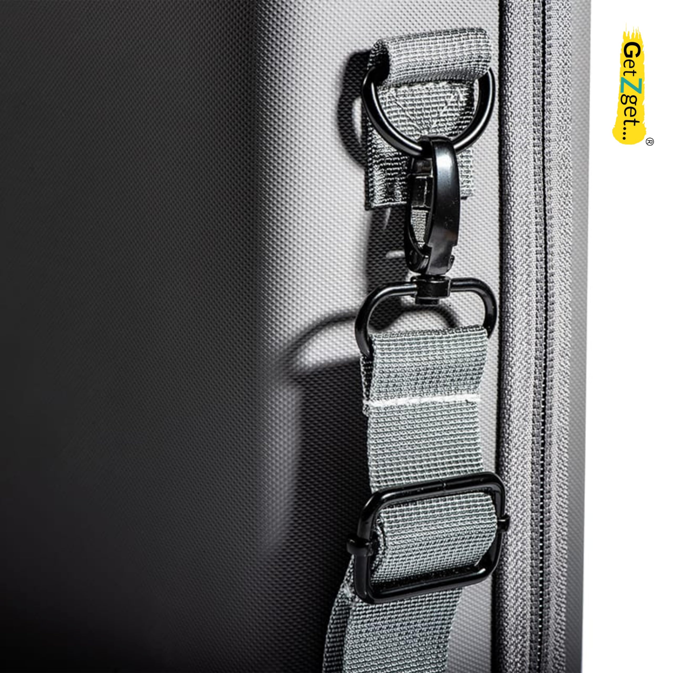 GetZget Ethylene Vinyl Acetate (Eva) Soft Carrying Bag for DJI Ronin Rs 3 Gimbal & Accessories Travel Protective Waterproof Case,Grey 1