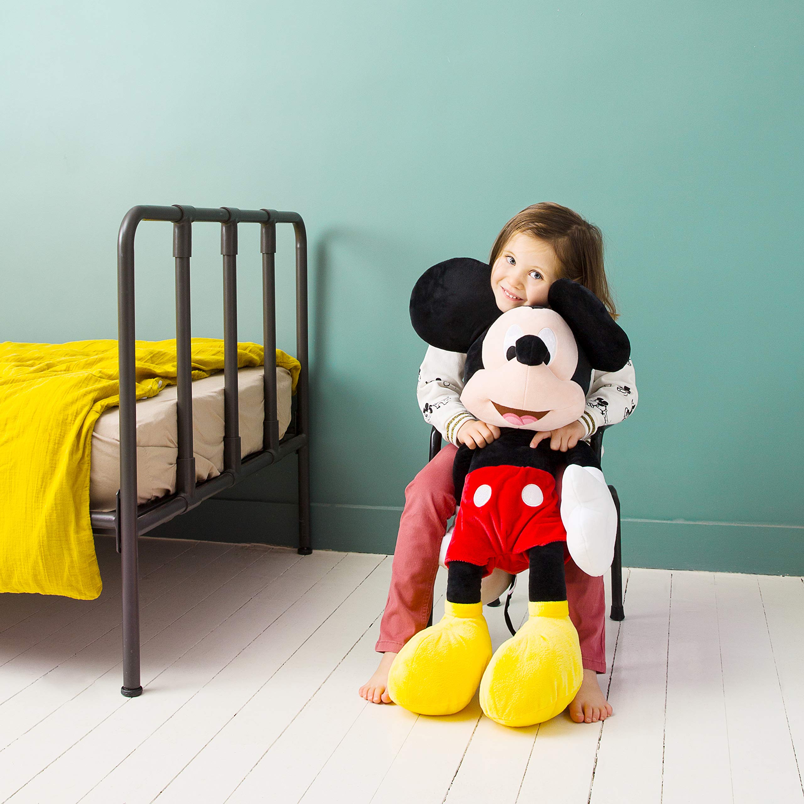 Simba - Peluche de Mickey Mouse 80cm para Niños de Todas Las Edades