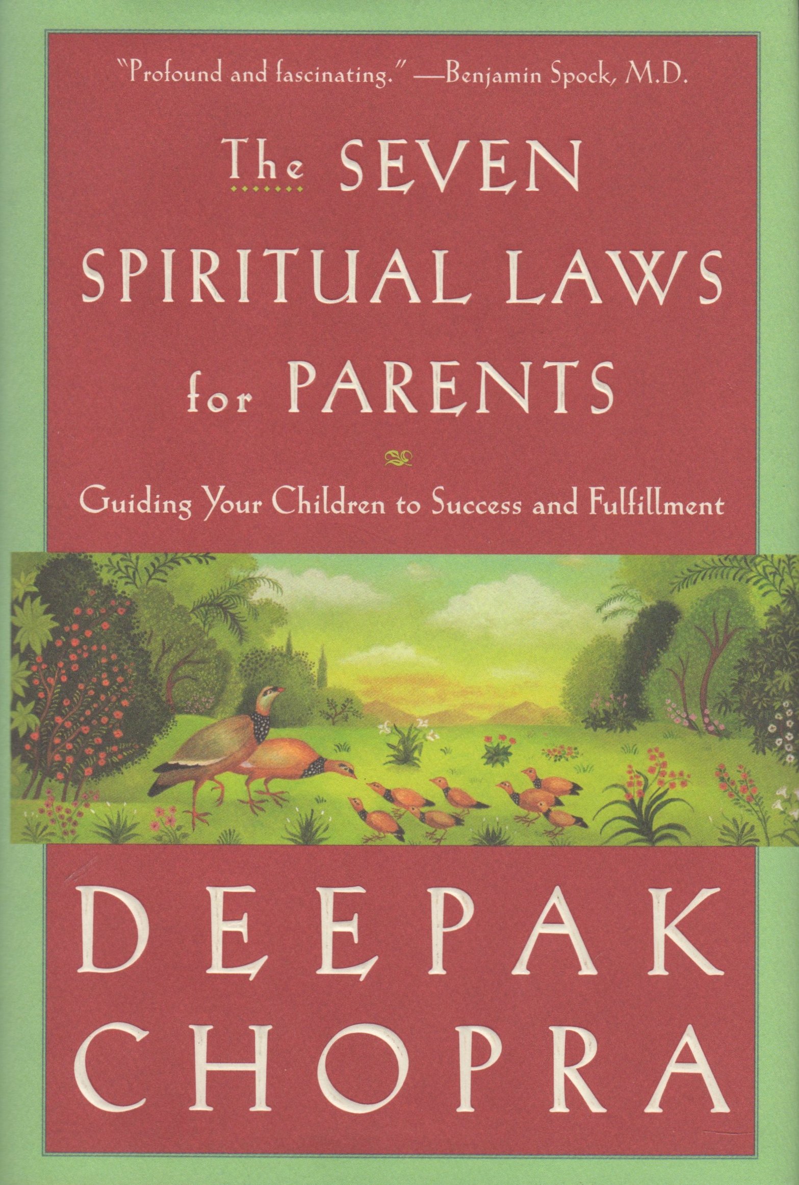 Cover of The Seven Spiritual Laws for Parents: Guiding Your Children to Success and Fulfillment