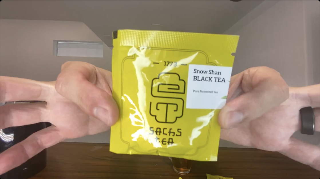 TASTE TEST Sachs Tea Premium Organic Snow Shan Black Teas