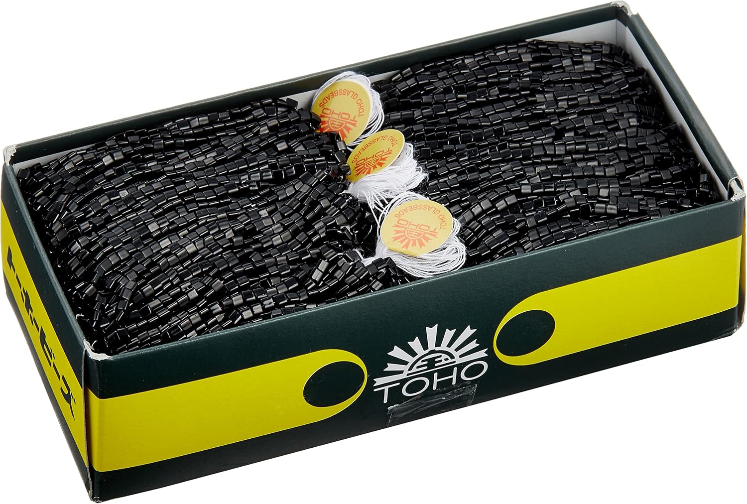 TOHO Triangle Beads, Large, 6 Bundles, Thread Threading Beads, Outer Diameter Approx. 0.1 inch (3 mm), No. 49, 192.8 ft (60 m)