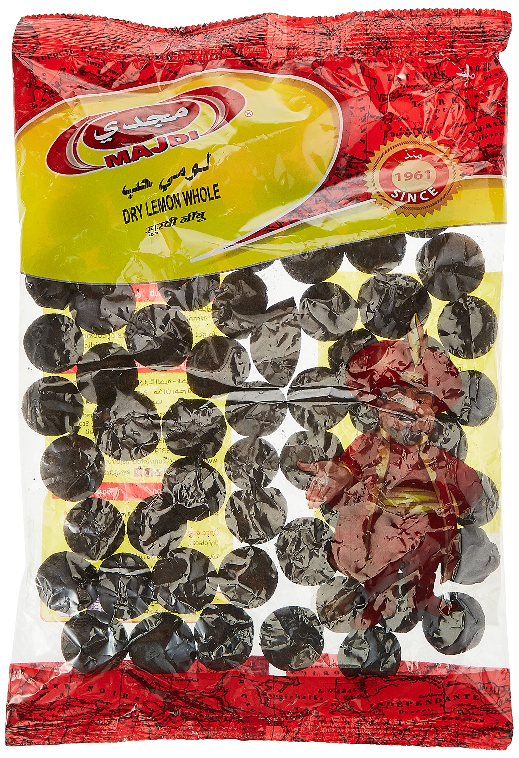 Majdi Dry Lemon Whole, 200 gm