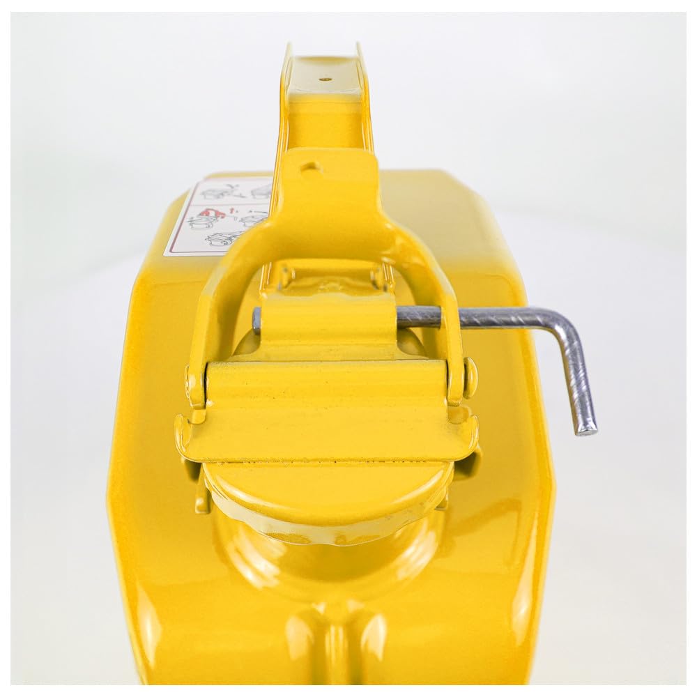 Dönges Jerrican en tôle d'acier Jaune 5 l