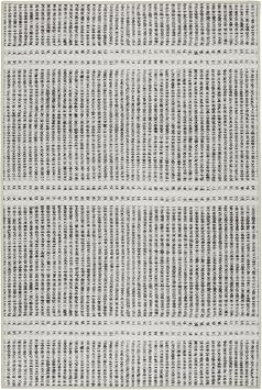 Dash and Albert Malta, Grey, 3 x 5, Striped, Soft and Cozy, High Traffic, Lightweight, Anti-Slip, Durable, Machine Washable Area Rug for Bedroom, Living Room, Dining, Den, Foyer, Entryway