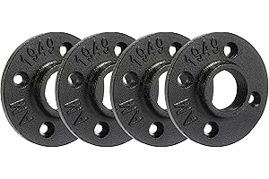 3/4" Heavy Duty Pipe Flange for Industrial or Furniture Projects