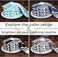 Vista 7 de Urban Villa Juego de 8 paños de cocina de algodón, altamente absorbentes, súper suaves, de secado rápido, de 12 x 12 pulgadas, para limpieza