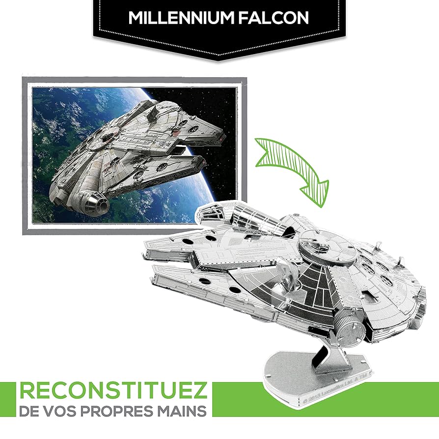 STARWARS  3Dメタルモデルキット Amazon.com: Metal Earth Fascinations Premium Series Star