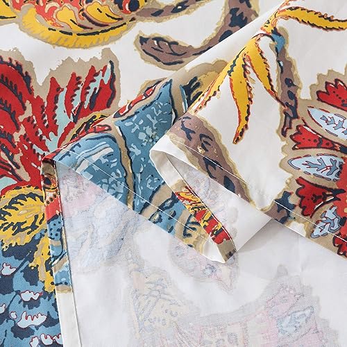 Vista 36 de SOFTTA - 1 funda nórdica + 2 fundas de almohada Paisley Modern Juego de cama 100% algodón egipcio