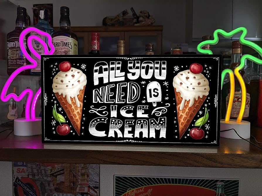 ソフトクリーム看板  照明付き Amazon.co.jp: 【Lサイズ】ソフトクリーム アイスクリーム