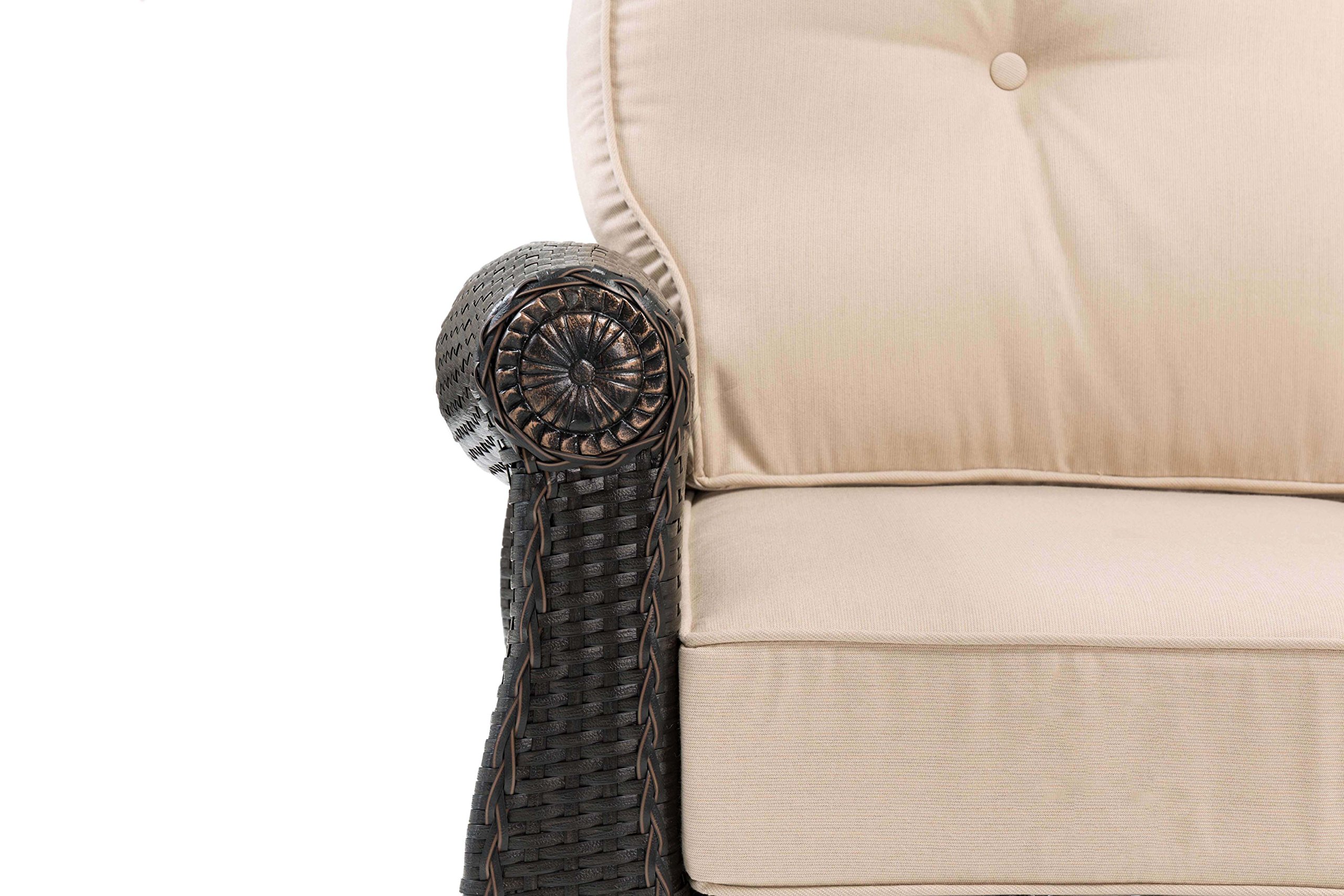 LaZBoy Outdoor Breckenridge 6 Piece Resin Wicker Patio Furniture