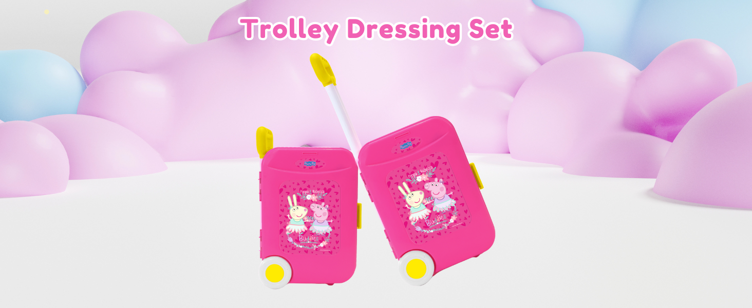 韓国ボディペインティング（ヘナ）キット Buy Kriiddaank Peppa Pig Dressing Set & Makeup Trolley Kit for