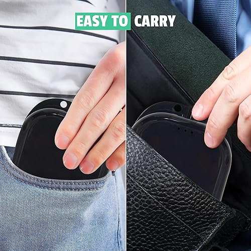 Vista 27 de Estuches de retención – Paquete de 4 surtidos – Funda protectora bucal inodoro – Ventilada e higiénica para transportar y proteger aparatos Negro
