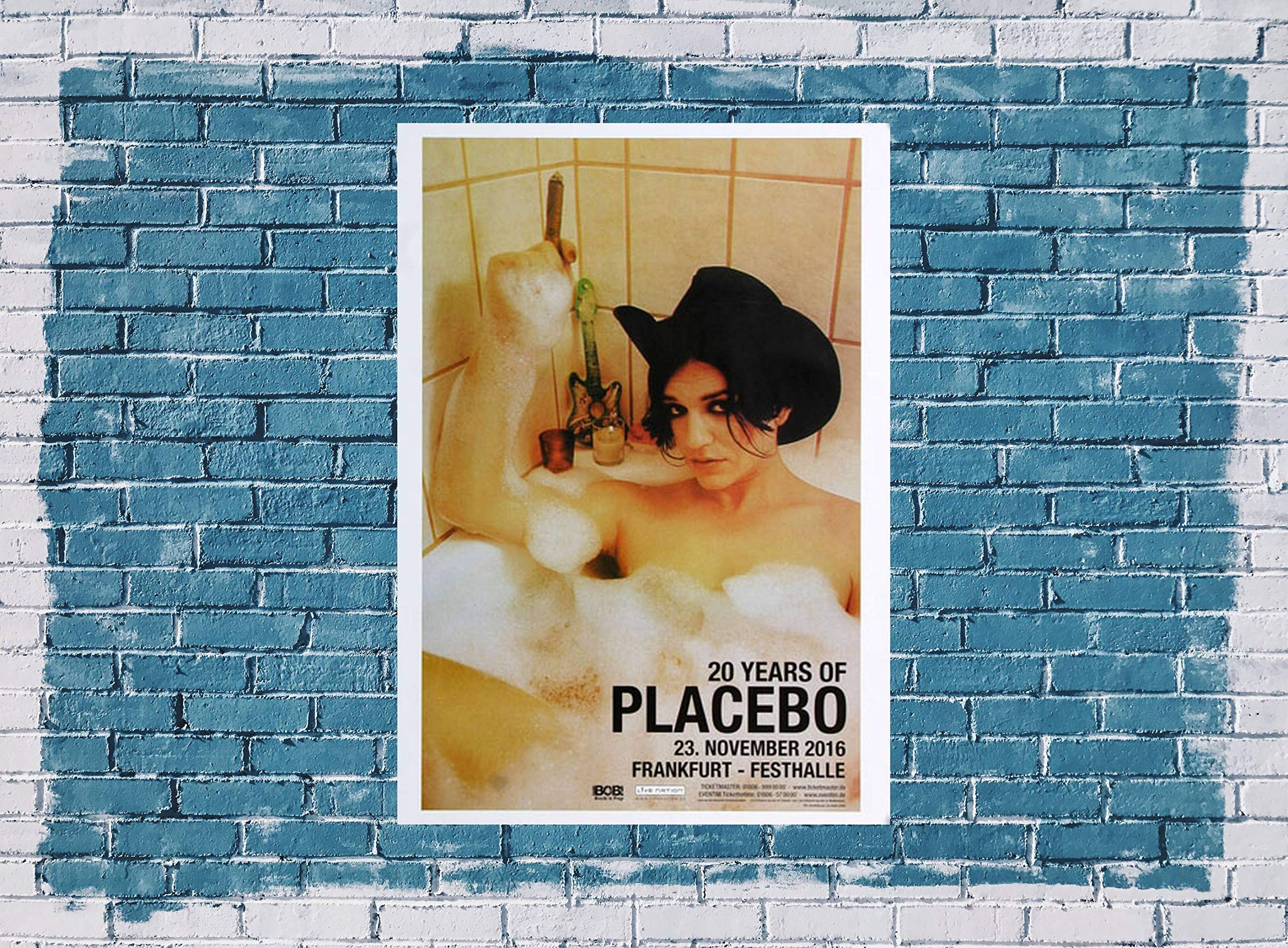 Placebo - A Pleace to Dream 4, 2016 » Konzertplakat/Premium Poster | Live Konzert Veranstaltung | DIN A1 «