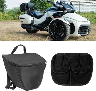 Front Trunk Luggage Bag Cooler Bag + 5 Mesh Pockets Frunk Lid Organizer Bag For Can-Am Spyder F3 F3-S F3-T F3-L Models All Years Accessories