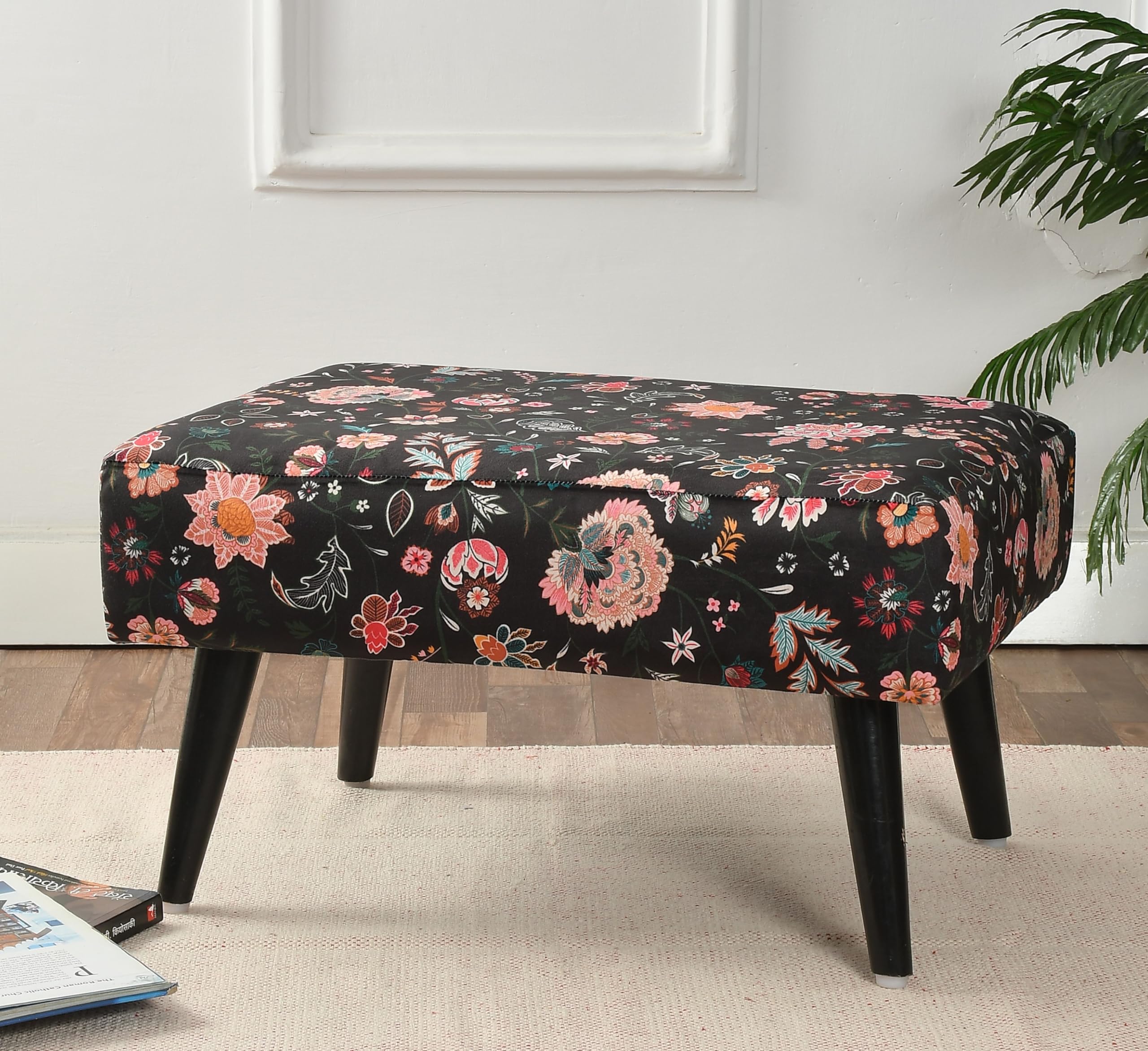 Homeaccex Ottoman Bench Stool for Living Room, Puffy Pouffe Pation