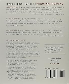 Python Programming: An Introduction to Computer Science, 3rd Ed.