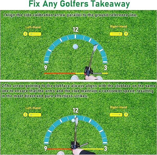 Miniatura 5 de LANGZIHT Golf Swing Precision Trainer - Instant Swing Feedback - Guides The Golfer Along The Desired Swing Path Improved Accuracy  Enhanced