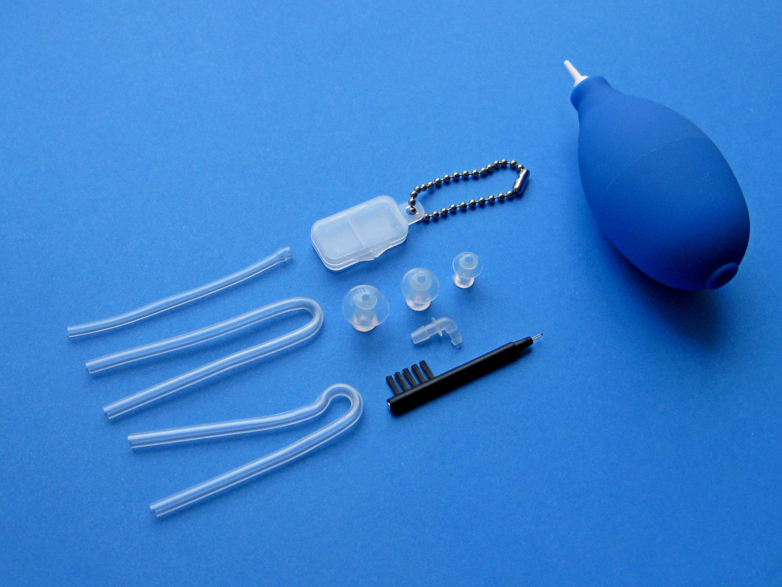 Comfort and Preventative Maintenance Set Compatible with NuEar BTE (Behind The Ear) Hearing Aids Sound Amplifier Devices