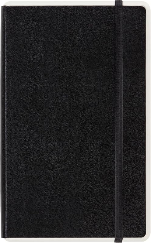 Moleskine Paper Tablet Hard Cover Smart Notebook, Dotted #2, Large (5" x 8.25") Black - Compatible w Pen+ Ellipse (Sold Separately) & App, Digitize, Organize Notes