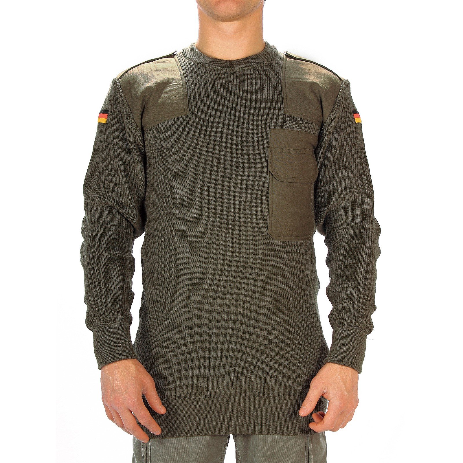 Mil-Tec German Army Style Olive Green Jumper Pullover (40 inch)