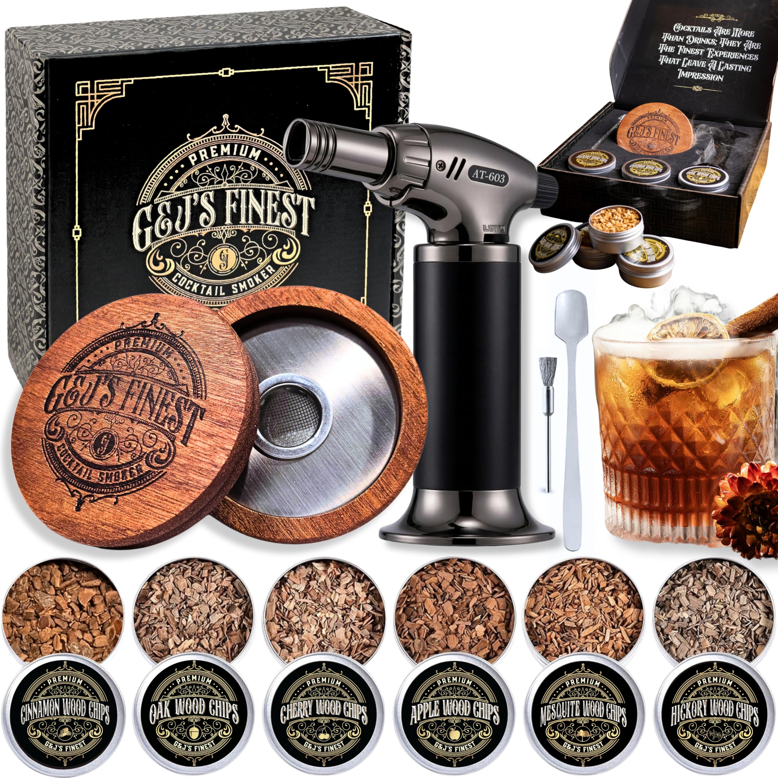 【希少】Smoker's Night - Jumbo Maatch Amazon.com: Cocktail Smoker Kit with Torch & 6 Wood Chips – Old