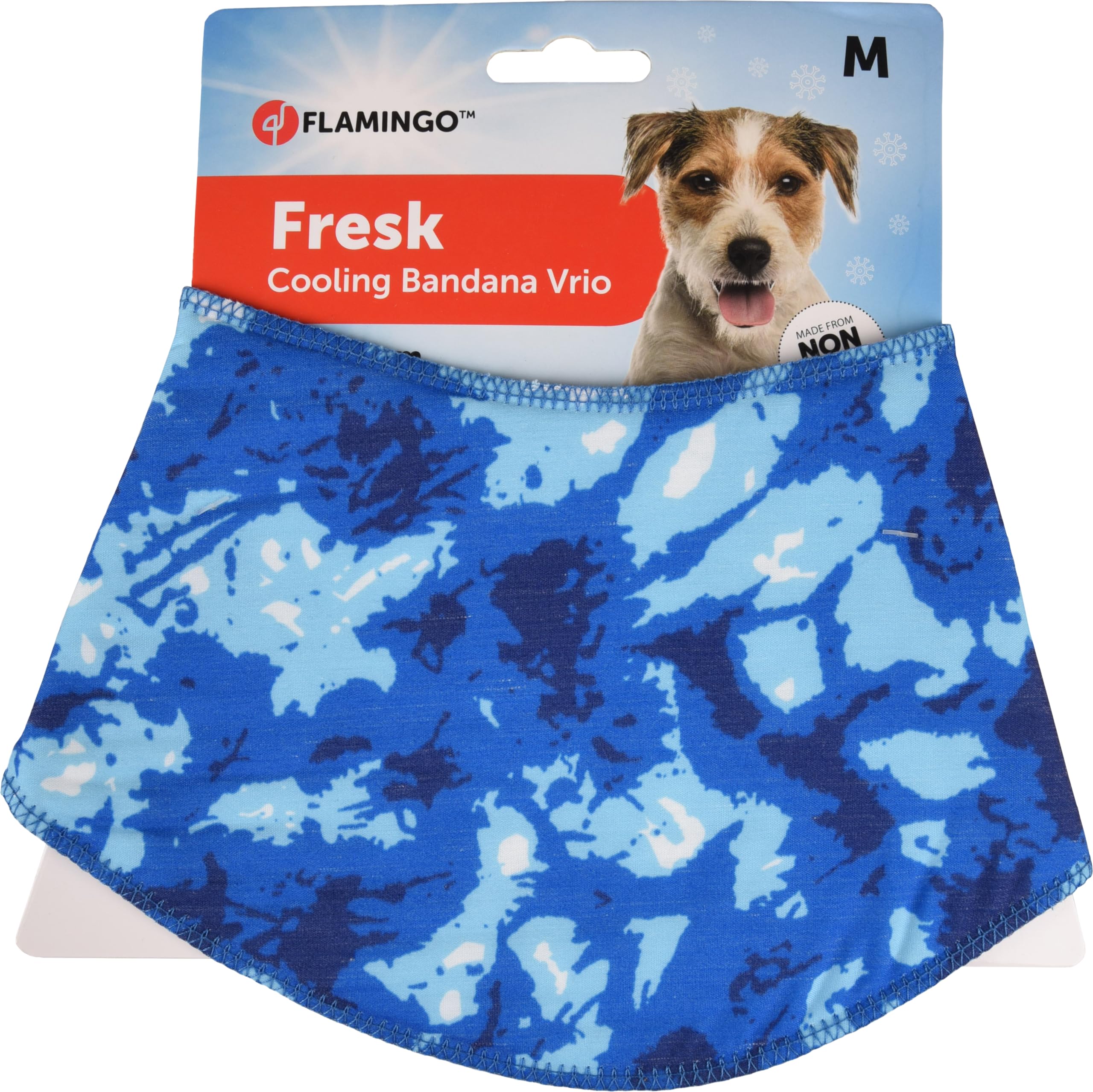 Flamingo COOLING BANDANA FRESK VRIO BLUE 36-46CM