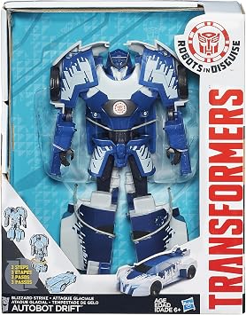 Transformers Robots in Disguise 3-Step Changers Autobot Drift Figure