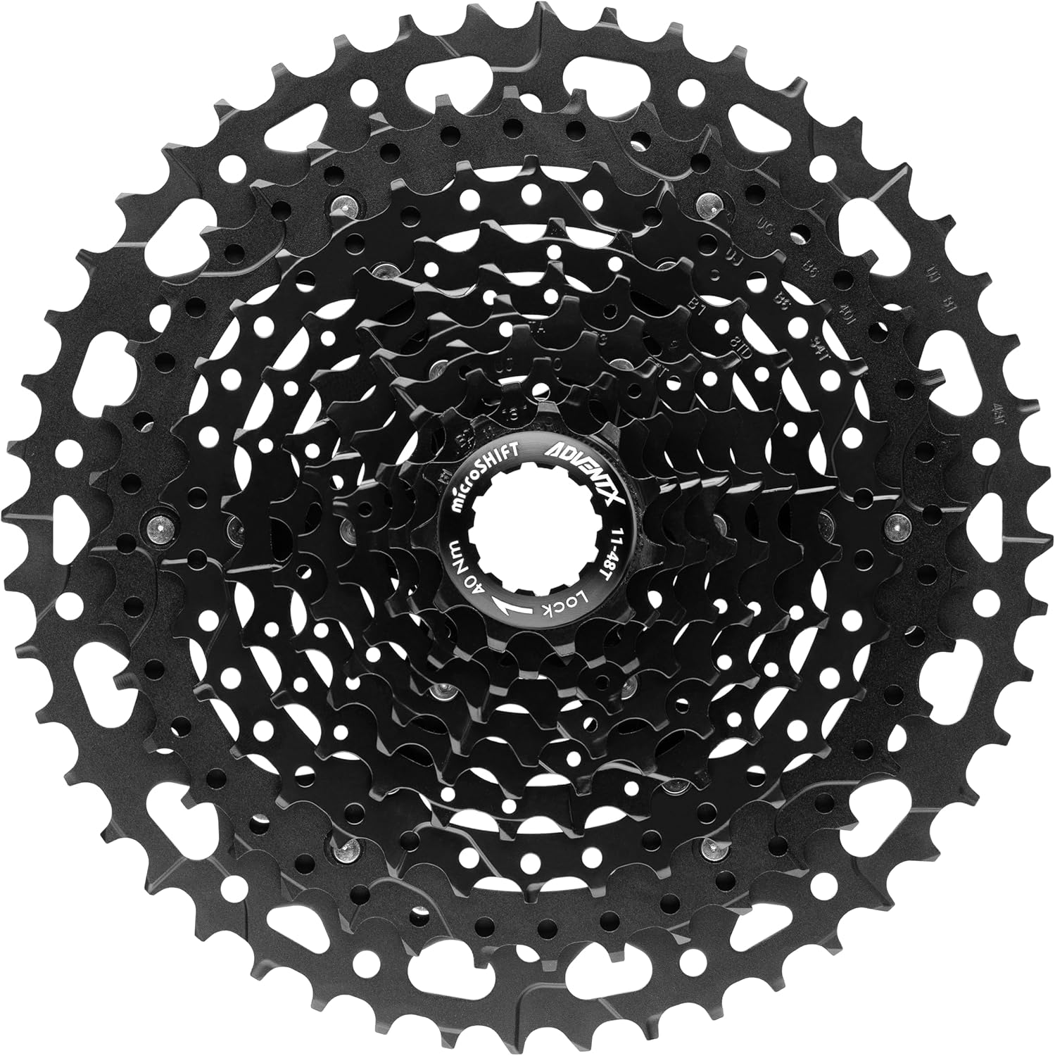 Microshift Advent X CS-G104 Alloy Spider Cassette 10-Speed 11-48t