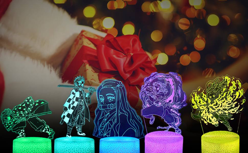 3D Illusion Lampe Led Veilleuse Anime Lycée Dxd Rias Gremory Pour Enfants Chambre Décor Brithday