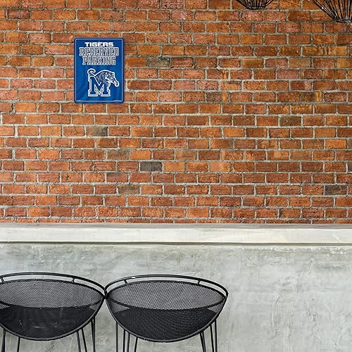 Miniatura 398 de Letrero de metal NCAA de 8.5 x 11 pulgadas, ideal para cueva de hombre, dormitorio, oficina, decoración del hogar Primario