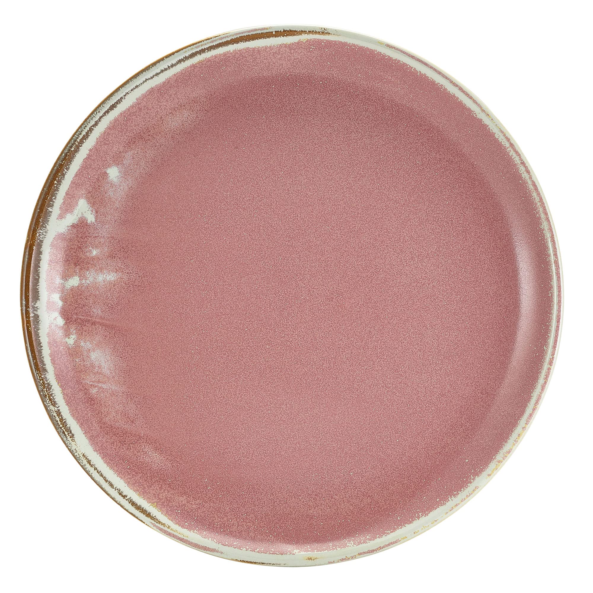 Genware Terra Porcelain, Rose, Coupe Plate, 275mm, CP-PRS27, Pack of 6