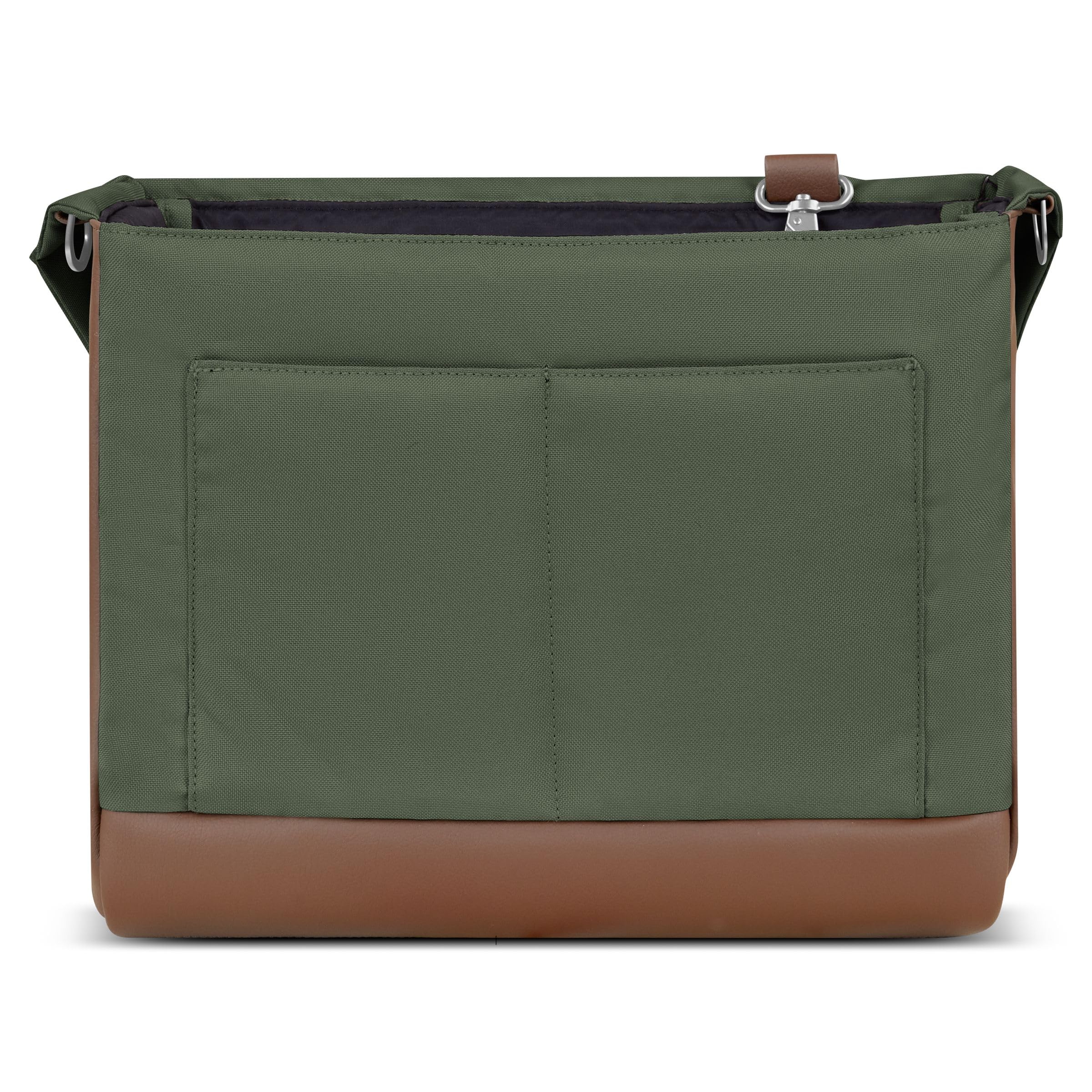 ABC Design Torba do przewijania Urban – Crossbody Bag z akcesoriami dla niemowląt – duża komora główna – szeroki pasek na ramię – poliester, oliwkowy