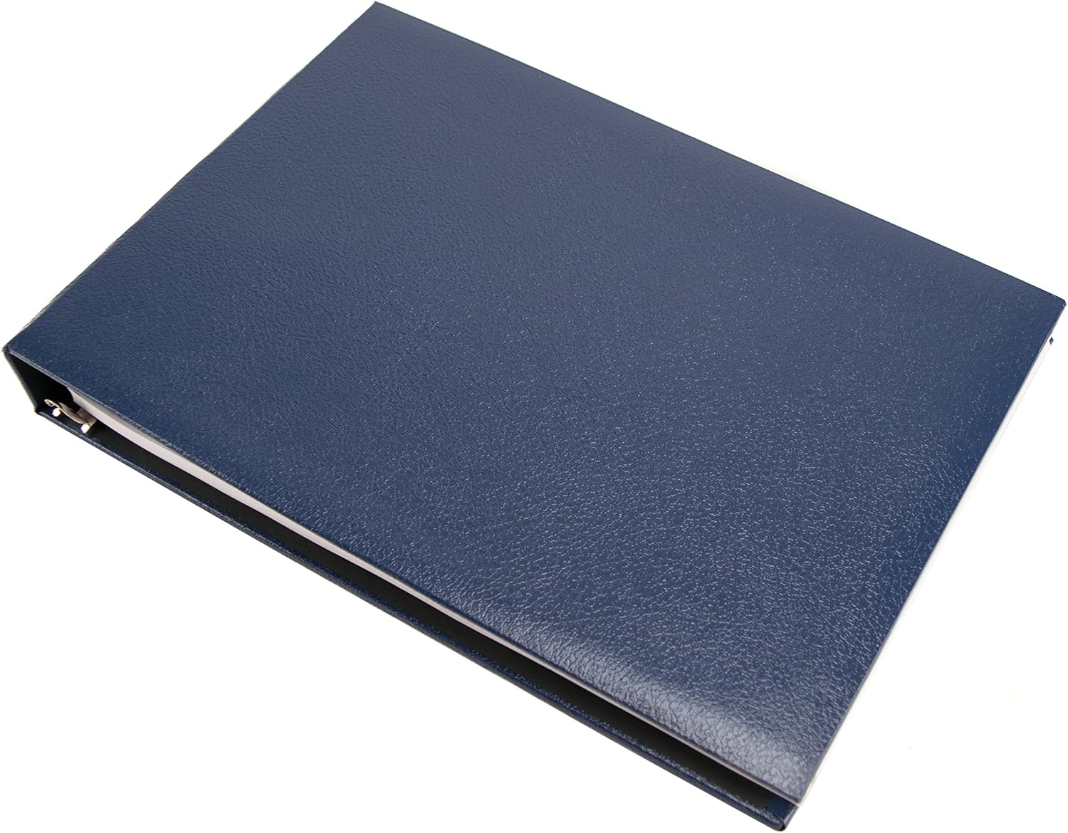 Blue 7 Ring Business Check Binder