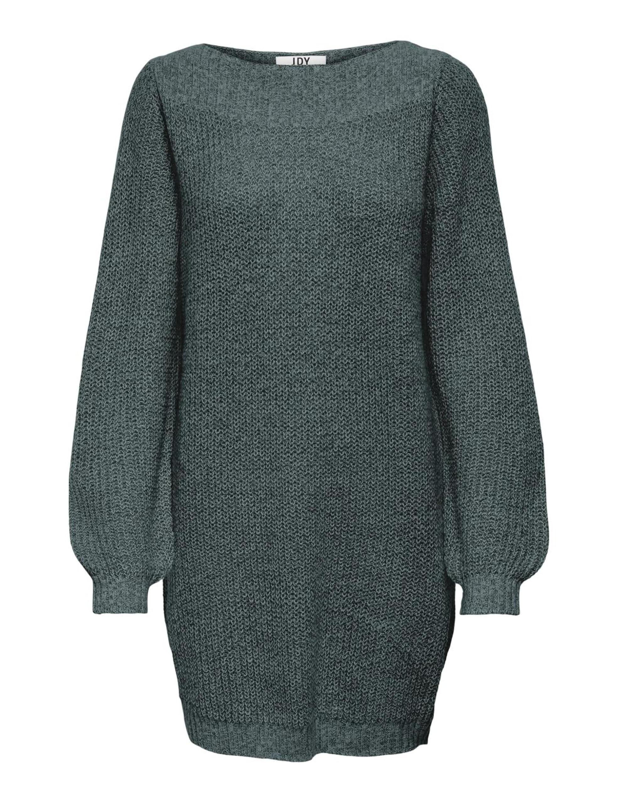 JDY Womens Jdywhitney Megan L/S Boat KNT Noos Dress, North Atlantic, S UK