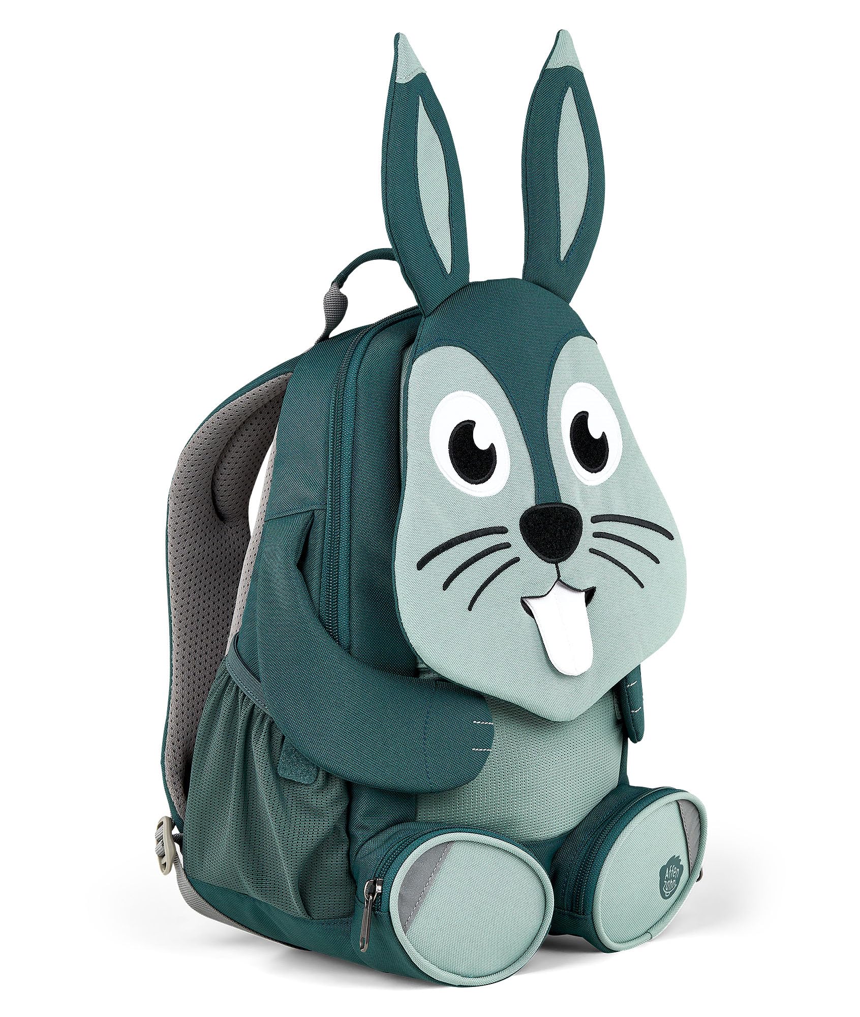 Affenzahn Rabbit Backpack for Kids, 3-5 Yrs Old - Water-Repellent Toddler Backpack for Daycare &amp; Preschool - Cute Bookbag for Girls &amp; Boys with Functional Pull-Out Tongue - Does Not Fit an A4 Folder