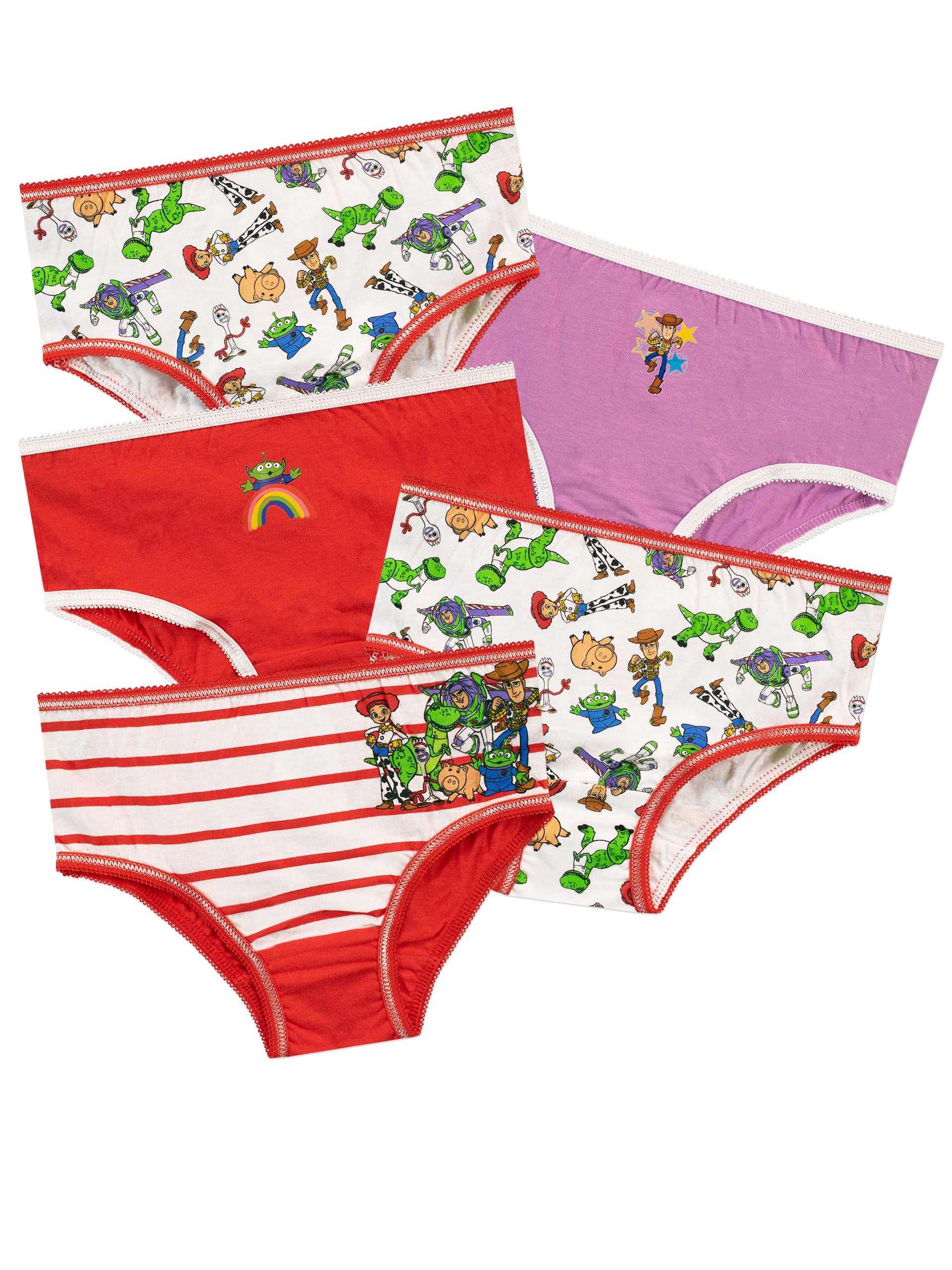 DisneyGirls Underwear Pack of 5 Toy Story