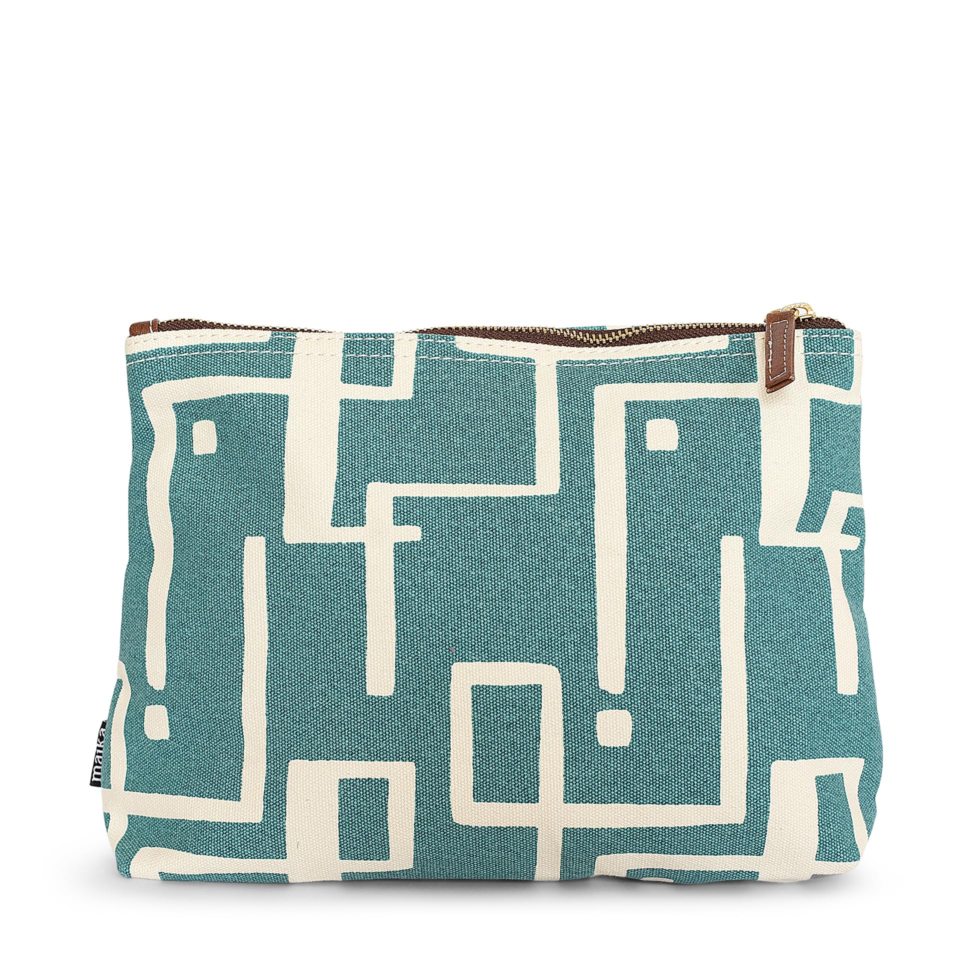 MAIKA Recycled Canvas Small Travel Pouch,