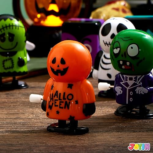 Miniatura 5 de JOYIN 24 piezas de juguetes de Halloween para regalos de niños, juguetes de cuerda a granel para regalos de fiesta de Halloween, rellenos de bolsas