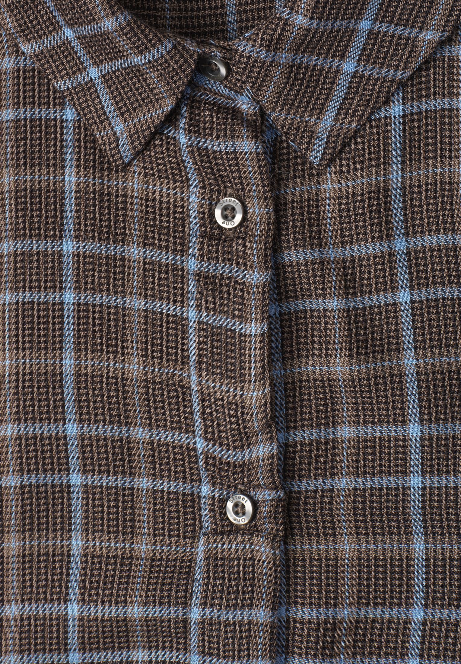 Street One 3413579 Camicia a Maniche a 3/4 con Motivo Donna